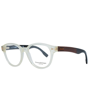 Zegna Couture Men's Transparent Optical Frames - One Size